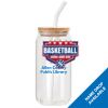 ACPL - 18oz Glass Can with Bamboo Lid Thumbnail