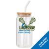 ACPL - 18oz Glass Can with Bamboo Lid Thumbnail