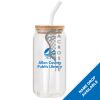 ACPL - 18oz Glass Can with Bamboo Lid Thumbnail