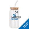ACPL - 18oz Glass Can with Bamboo Lid Thumbnail