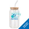 ACPL - 18oz Glass Can with Bamboo Lid Thumbnail