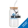 ACPL - 18oz Glass Can with Bamboo Lid Thumbnail