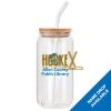 ACPL - 18oz Glass Can with Bamboo Lid Thumbnail