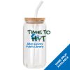 ACPL - 18oz Glass Can with Bamboo Lid Thumbnail