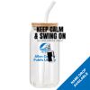 ACPL - 18oz Glass Can with Bamboo Lid Thumbnail