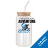 ACPL - 18oz Glass Can with Bamboo Lid Thumbnail