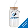 ACPL - 18oz Glass Can with Bamboo Lid Thumbnail