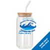 ACPL - 18oz Glass Can with Bamboo Lid Thumbnail