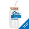ACPL - 18oz Glass Can with Bamboo Lid Thumbnail