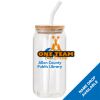 ACPL - 18oz Glass Can with Bamboo Lid Thumbnail