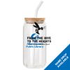 ACPL - 18oz Glass Can with Bamboo Lid Thumbnail