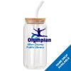 ACPL - 18oz Glass Can with Bamboo Lid Thumbnail