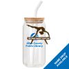 ACPL - 18oz Glass Can with Bamboo Lid Thumbnail
