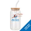 ACPL - 18oz Glass Can with Bamboo Lid Thumbnail